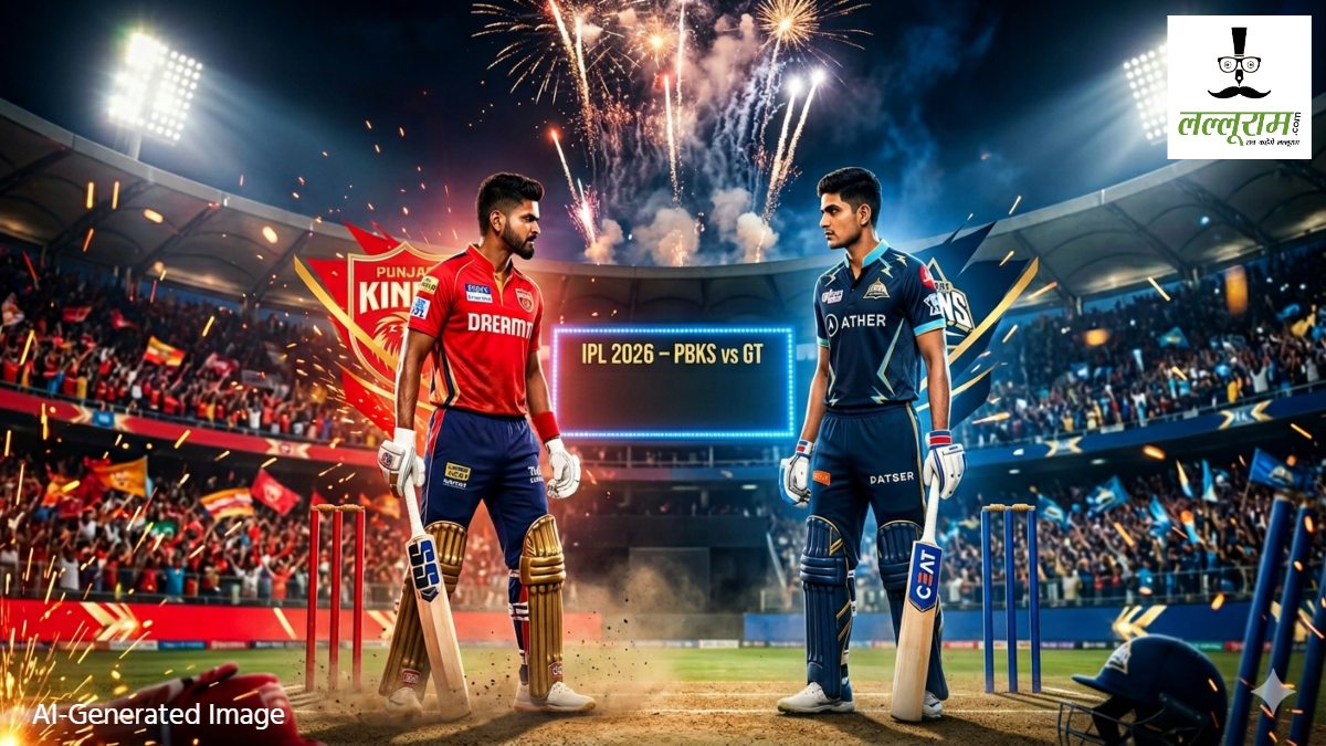 IPL-2026 PBKS vs GT: आईपीएल 2026 के चौथे मुकाबले में पंजाब और गुजरात आमने-सामने, मुल्लांपुर में पहले बल्लेबाजी करेगी गुजरात, देखें प्लेइंग-11