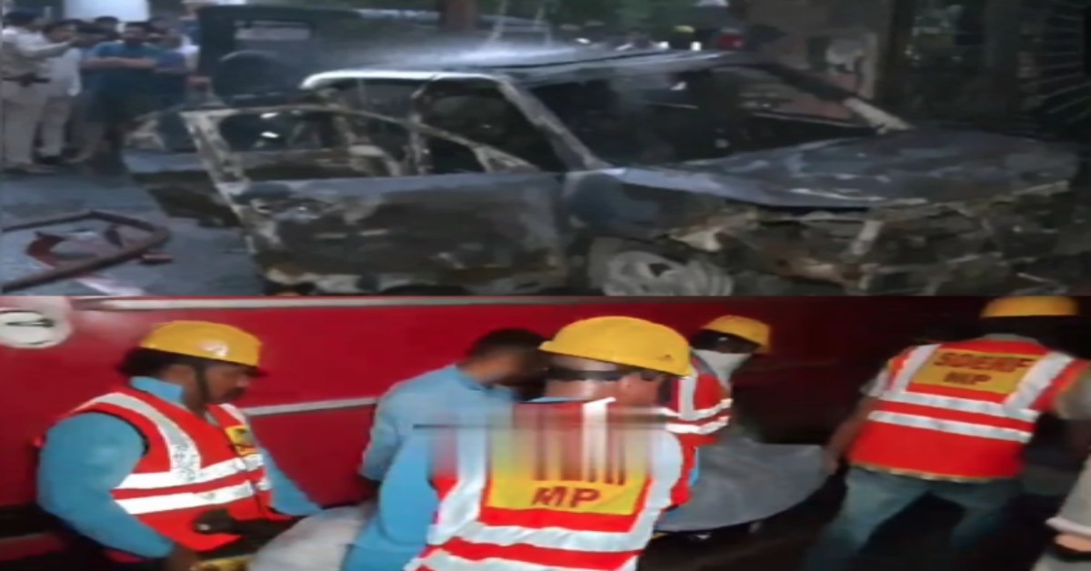 MP में एक ही परिवार के 7 लोगों की मौत: आग में जिंदा जले, वीडियो आया सामने