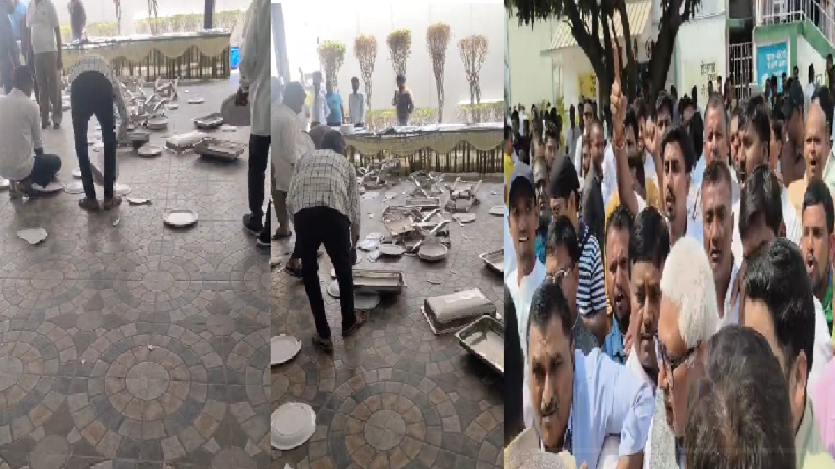 जदयू कार्यालय में भारी बवाल, कार्यकर्ताओं ने की जमकर तोड़फोड़, ललन सिंह, संजय झा और विजय चौधरी को बताया चोर