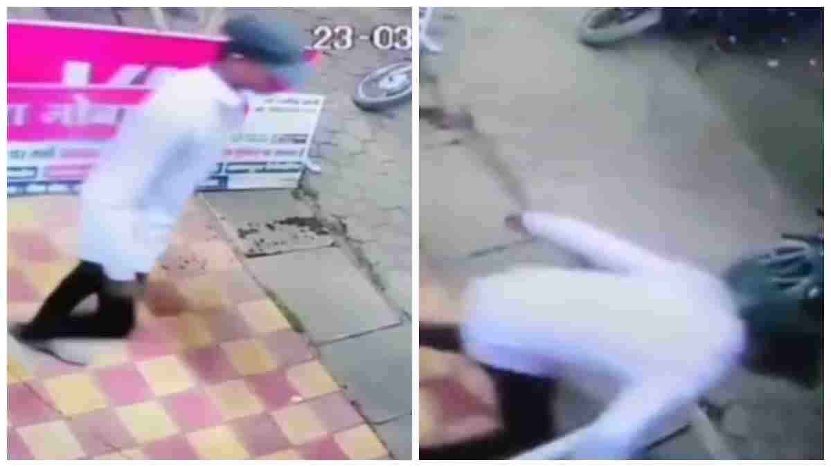 लूट से मचा हड़कंप! ज्वेलर्स का गहनों-रुपयों से भरा बैग छीनकर भागा बदमाश, CCTV में कैद हुई वारदात