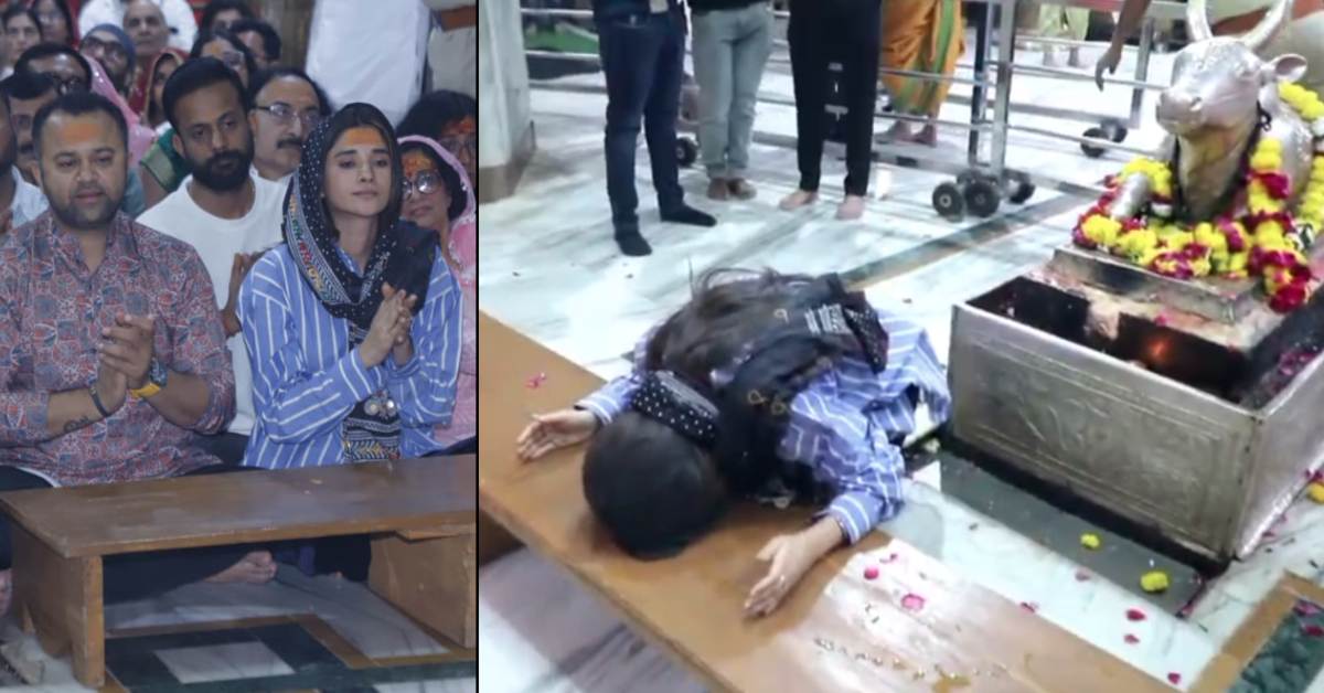 बाबा महाकाल के दर पर प्रसिद्ध टीवी अभिनेत्री कनिका मान: भस्म आरती में हुईं शामिल, दर्शन व्यवस्था को लेकर कही ये बात