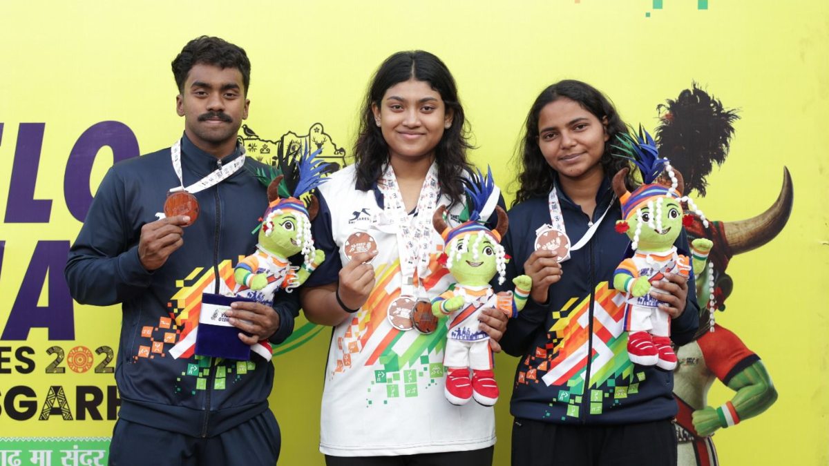 Khelo India Tribal Games 2026 : तीसरे दिन कर्नाटक का दबदबा कायम, 10 से अधिक गोल्ड मेडल जीतने वाला बना पहला राज्य, छत्तीसगढ़ ने जीते एक रजत और दो कांस्य