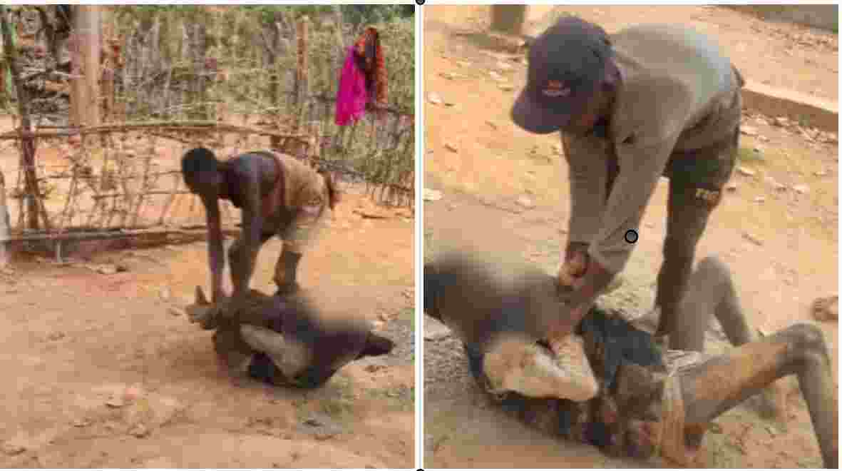 बुजुर्ग की बेरहमी से पिटाई: Video सोशल मीडिया पर वायरल, लोगों में फैला आक्रोश  