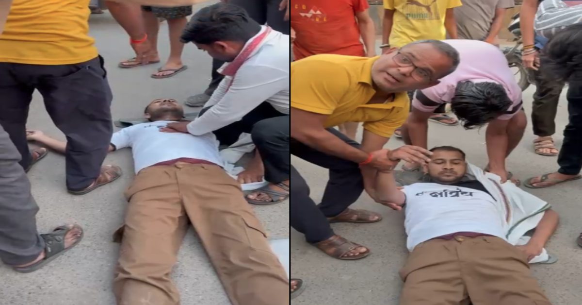 स्कूटी से जाते समय CRPF जवान को आया अटैक, सड़क पर बेसुध होकर गिरा, CPR के बाद लौट आईं सांसे