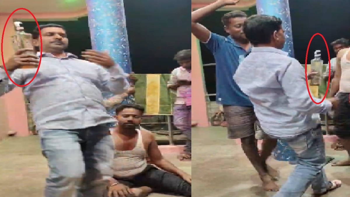 मोतिहारी: हाथ में शराब की बोतल लेकर डांस करते दिखे पूर्व पैक्स अध्यक्ष, VIDEO वायरल