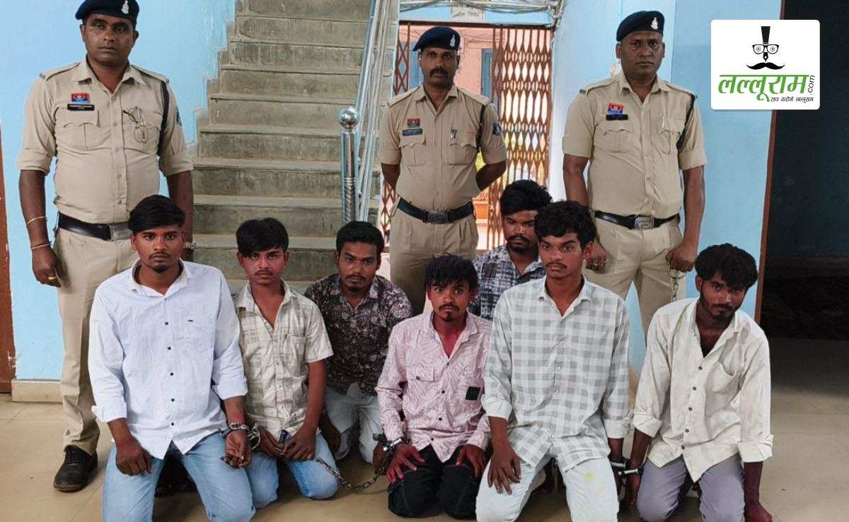 नीरज लोधी हत्या मामले में पुलिस की कार्रवाई, नाबालिग समेत 8 आरोपियों को किया गिरफ्तार