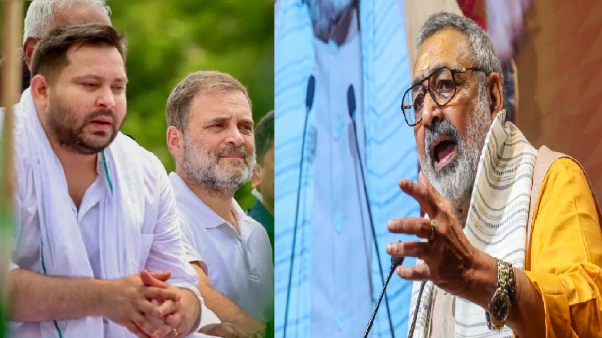 गिरिराज सिंह ने राहुल को बताया नकली गांधी परिवार का युवराज, तेजस्वी यादव को लेकर कही ये बड़ी बात