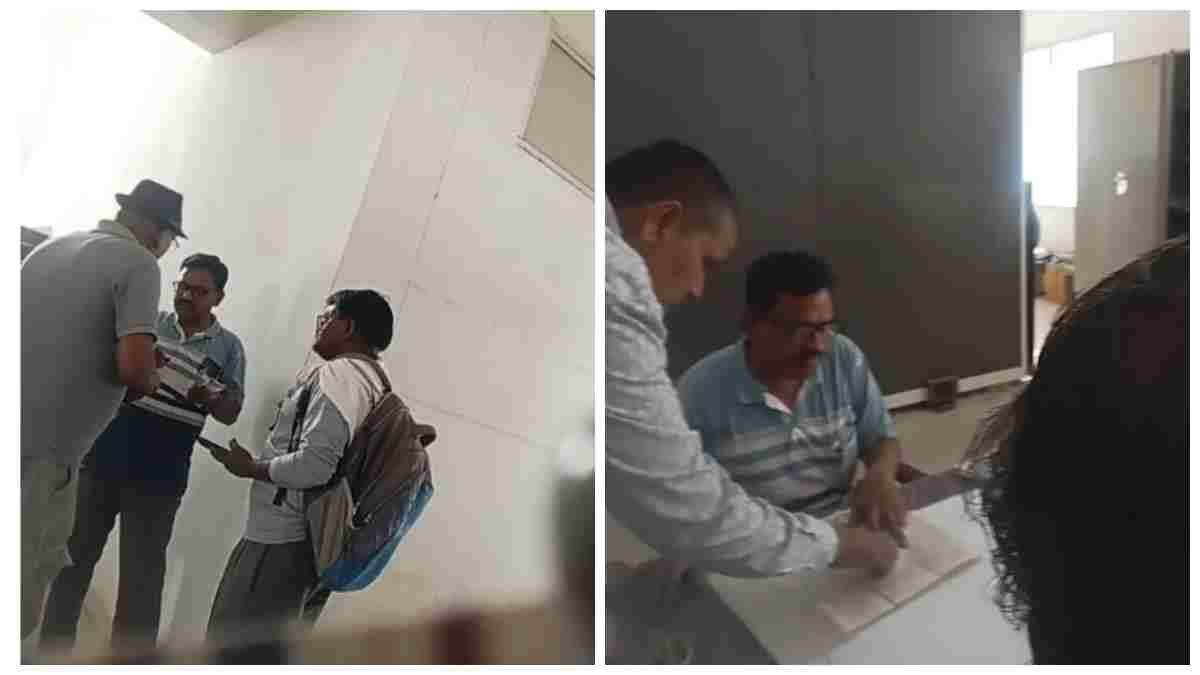 तहसील कार्यालय में रिश्वत लेने का Video हुआ वायरल, राजस्व विभाग में मचा हड़कंप