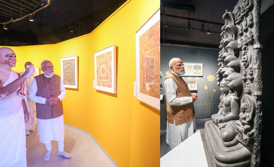 आज महावीर जयंती: PM Modi ने गांधीनगर में सम्राट सम्प्रति म्यूजियम का किया उद्घाटन, बोले – सम्राट संप्रति ने सिंहासन पर बैठकर अहिंसा का विस्तार किया…