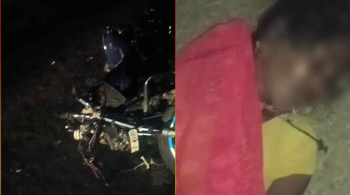 दर्दनाक सड़क हादसा: अज्ञात वाहन की टक्कर से पति-पत्नी की मौत, 13 साल की बेटी घायल… घंटों तक माता-पिता के शव के पास बैठी रही मासूम