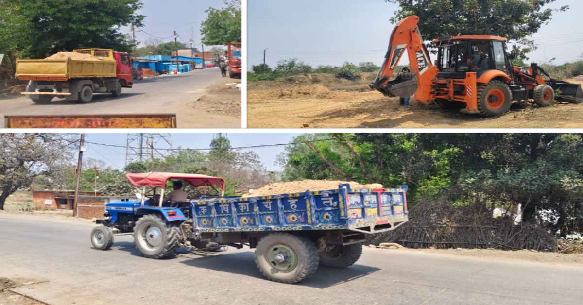 शहडोल में सरकारी मशीनरी का अवैध इस्तेमाल: कोयला खदान से मिट्टी चोरी कर रेलवे को बेचा, नगर परिषद उपाध्यक्ष पर गंभीर आरोप