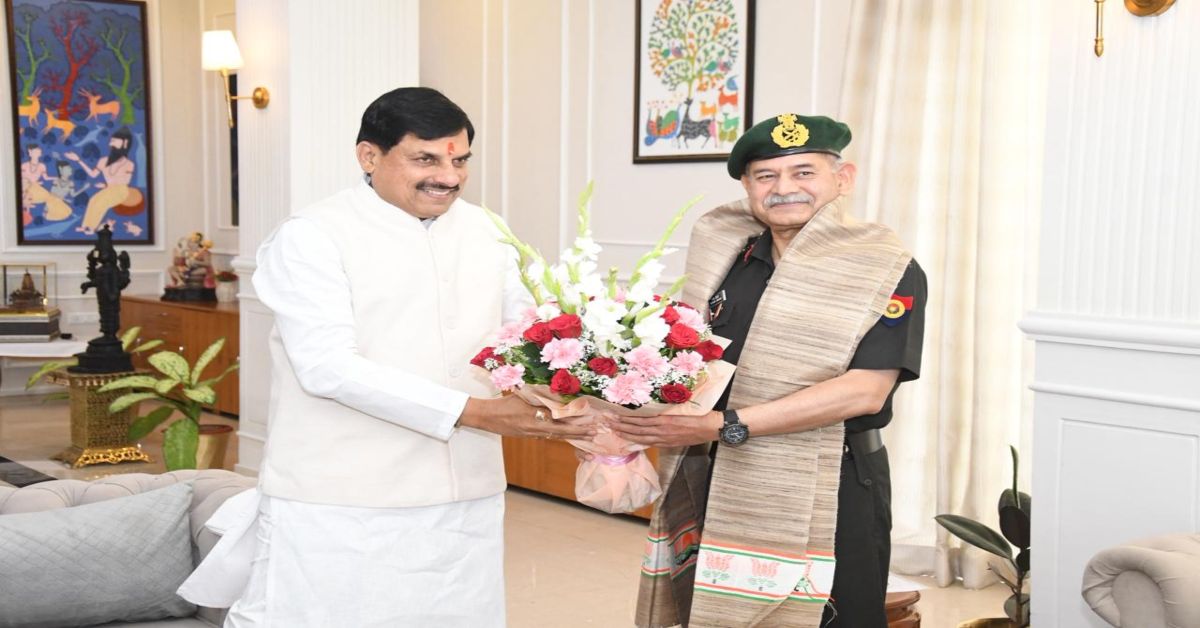 सीएम हाउस में चीफ ऑफ आर्मी स्टाफ जनरल: उपेंद्र द्विवेदी ने मुख्यमंत्री डॉ मोहन से की मुलाकात, युवाओं को सेना में शामिल करने पर हुई चर्चा