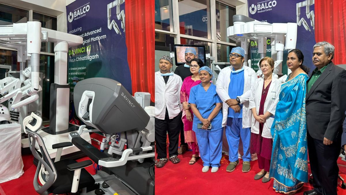 बालको मेडिकल सेंटर में ‘दा विंची Xi’ रोबोटिक सिस्टम की स्थापना, अब प्रदेश में ही होगी उन्नत कैंसर सर्जरी