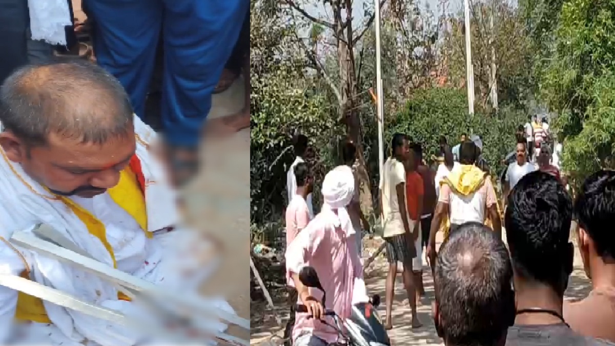 रोहतास: रणक्षेत्र में तब्दील हुआ धार्मिक आयोजन, भागवत कथा के दौरान दिव्यांग उपमुखिया को पीट-पीटकर किया लहूलुहान