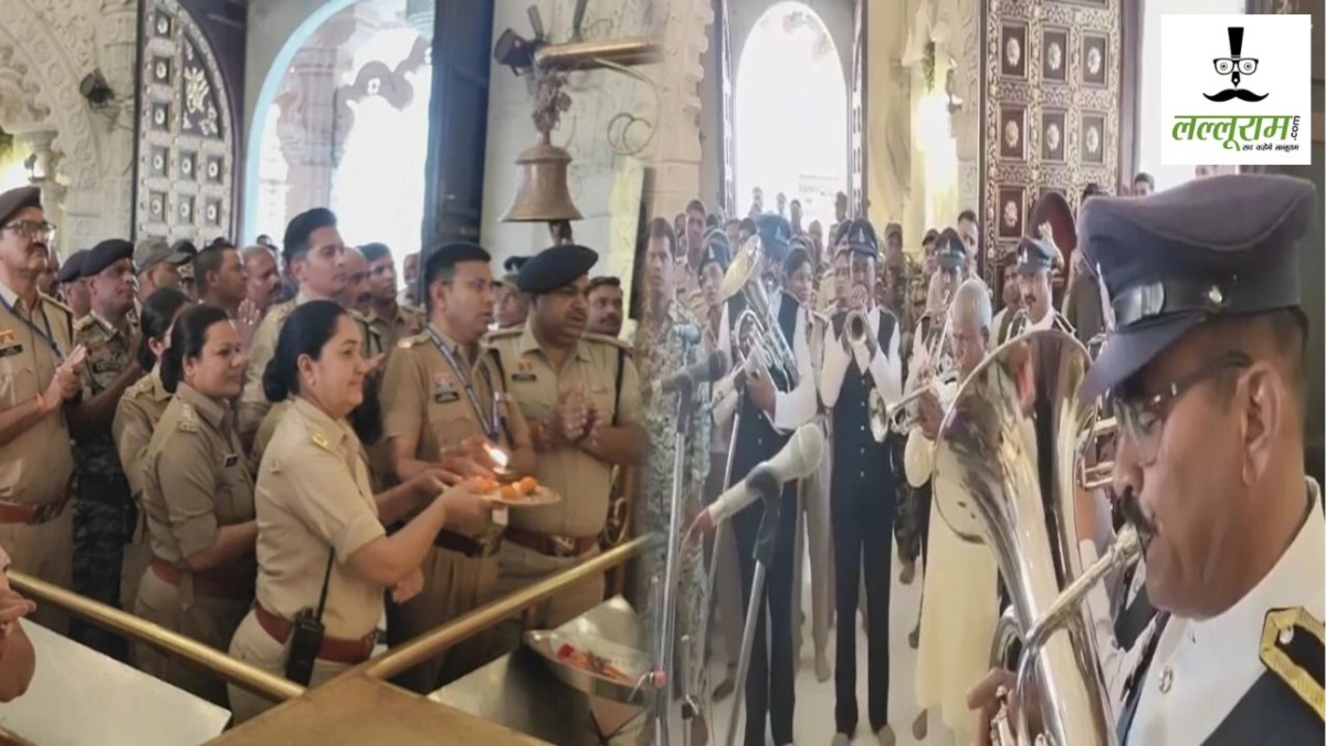 Chaitra Navratri : डोंगरगढ़ में ऐतिहासिक पल, पुलिस बैंड के साथ हुई मां बम्लेश्वरी की भव्य आरती