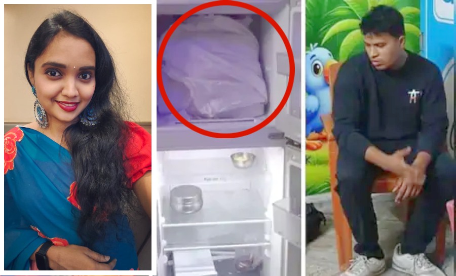 शादीशुदा नेवी कर्मचारी ने गर्लफ्रेंड की हत्या कर तीन टुकड़े किए: सिर जलाया, एक हिस्सा बेड के नीचे, दूसरा फ्रिज में रखा ; थाने जाकर बताया MURDER के पीछे की वजह