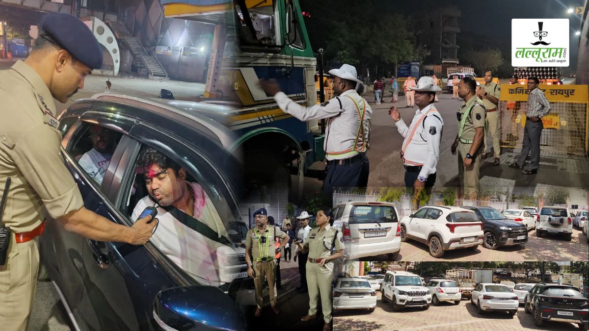 होली से पहले पुलिस का बड़ा एक्शन: चेकिंग के दौरान नशे में वाहन चलाते पकड़े गए 130 ड्रंक ड्राइवर्स, 39 कार, 73 बाईक, 15 टाटा एस, 3 ट्रक, पिकअप और ई-रिक्शा जब्त, 10 से 15 हजार तक देना होगा जुर्माना…