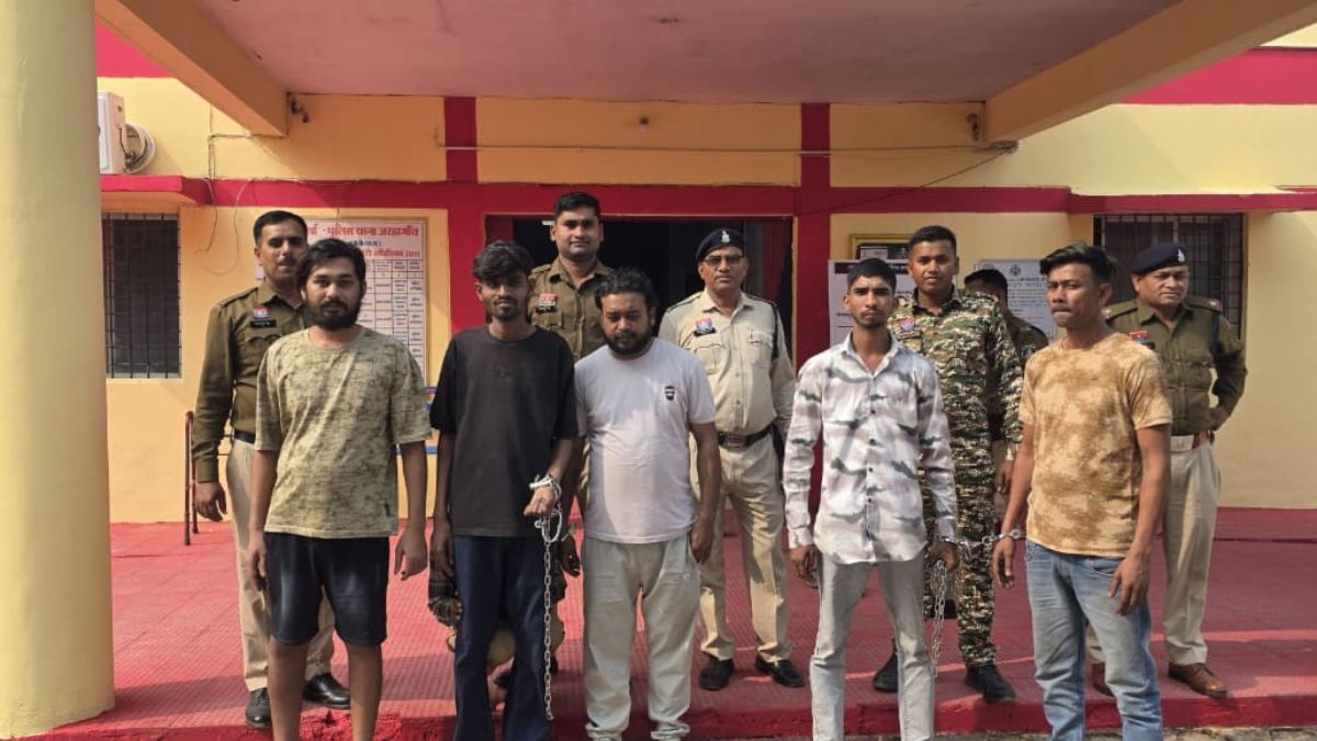 CG News : नशे के खिलाफ पुलिस की बड़ी कार्रवाई, 53.51 ग्राम ब्राउन शुगर के साथ 5 आरोपी गिरफ्तार