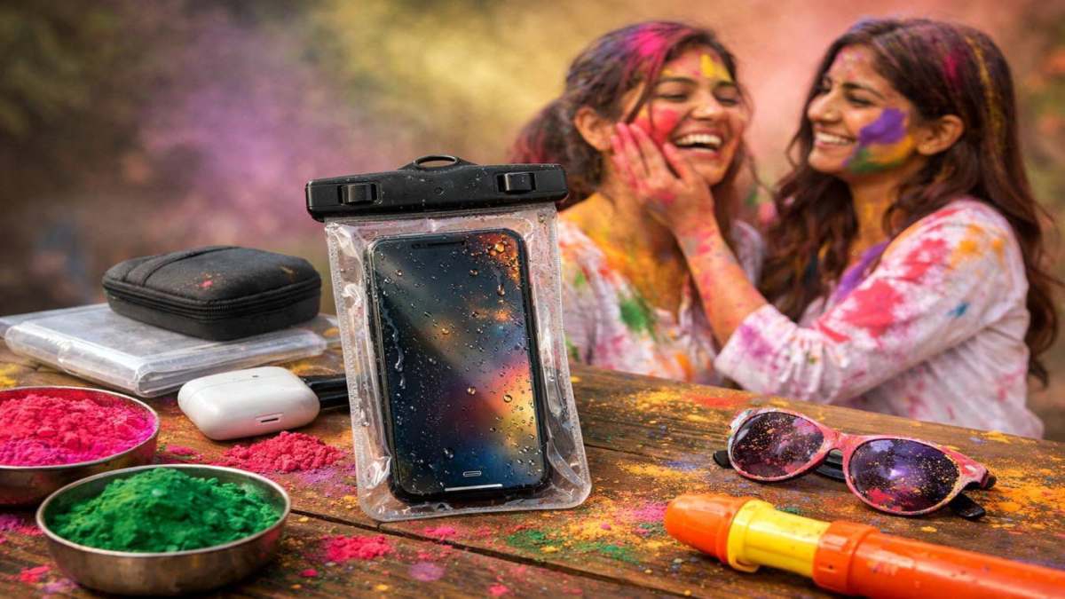 Holi 2026 : रंग खेलते समय स्मार्ट तरीक से अपने फोन, वॉच और ईयरबड को रखें सुरक्षित