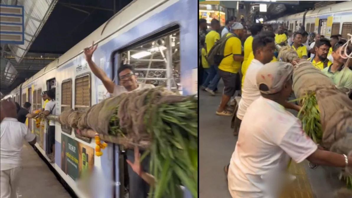 ब्रिटिश काल से चली आ रही परंपरा को निभाने के लिए  ट्रेन में बांधा पेड़, पकड़े गए सभी आरोपी… केस दर्ज