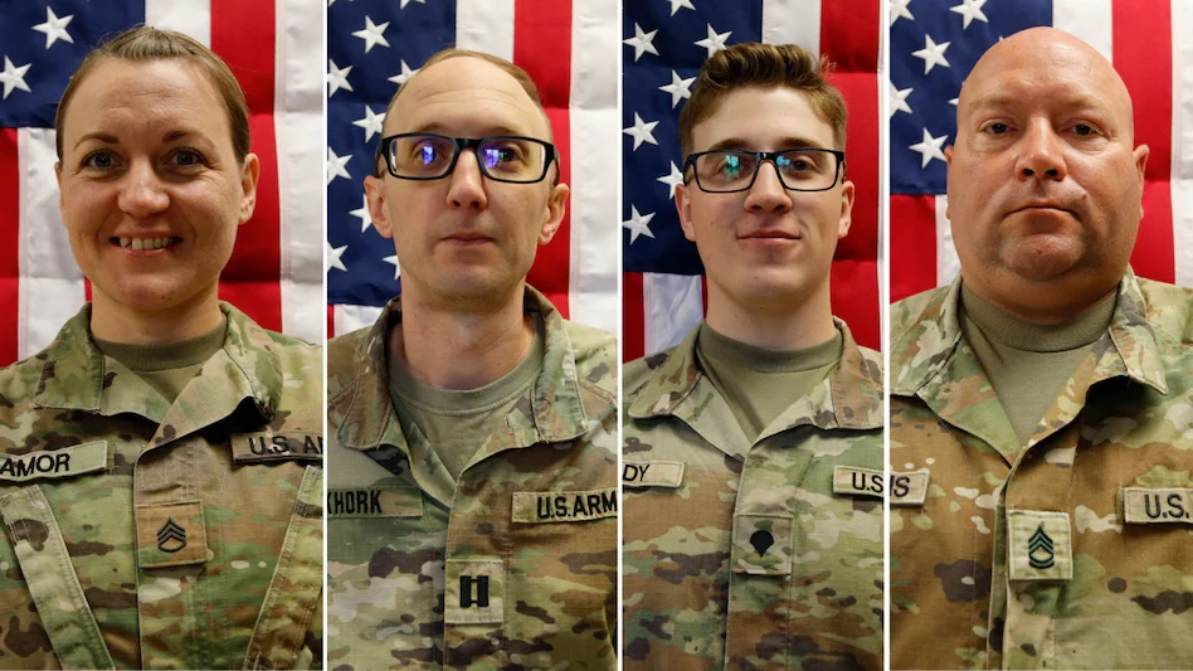 पेंटागन ने जारी की ईरान युद्ध में मारे गए 4 अमेरिकी सैनिकों की तस्वीर, कुवैत में ईरानी ड्रोन ने ली थी जान, 2 की पहचान अब भी बाकी
