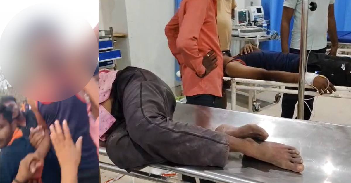 रंग के छींटे पड़ने पर हो गया बवाल, दो पक्षों में हुआ खूनी संघर्ष