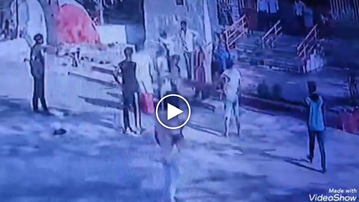 चंडी माता मंदिर परिसर में उपद्रव : नशे में धुत युवकों ने पुजारी और सेवादारों से की मारपीट, घटना CCTV में कैद