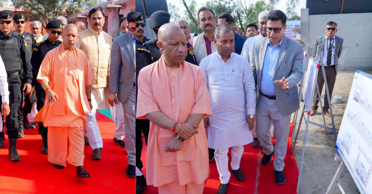 सहारनपुर पहुंचे सीएम योगी, मां शाकंभर देवी मंदिर में की पूजा-अर्चना, विकास परियोजनाओं के कार्यों का लिया जायजा