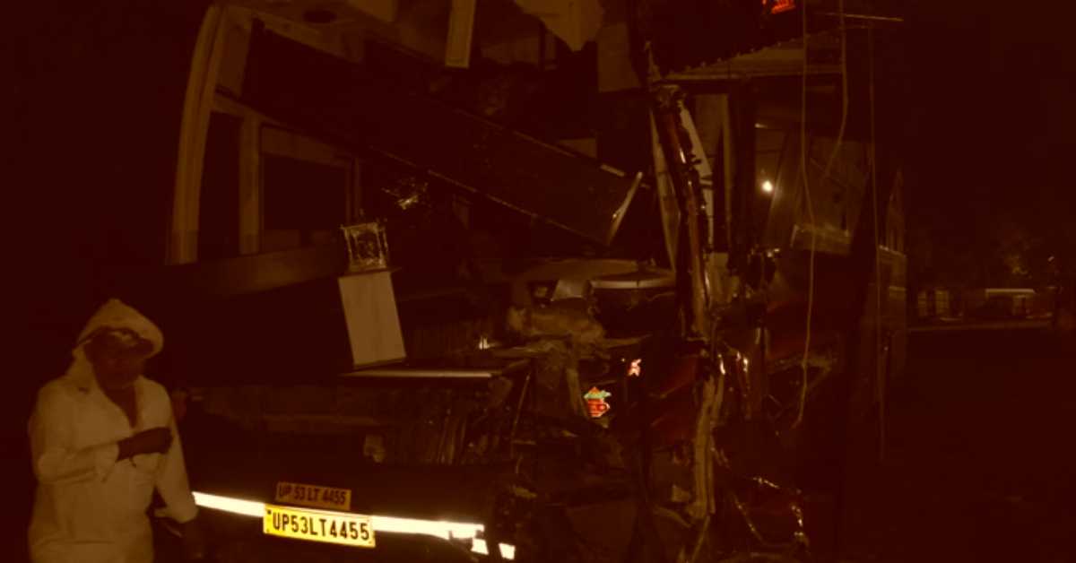 आफत की यात्राः ट्रक से जा भिड़ी 50 यात्रियों से भरी बस, मची चीख-पुकार, 12 लोगों का जो हाल हुआ…