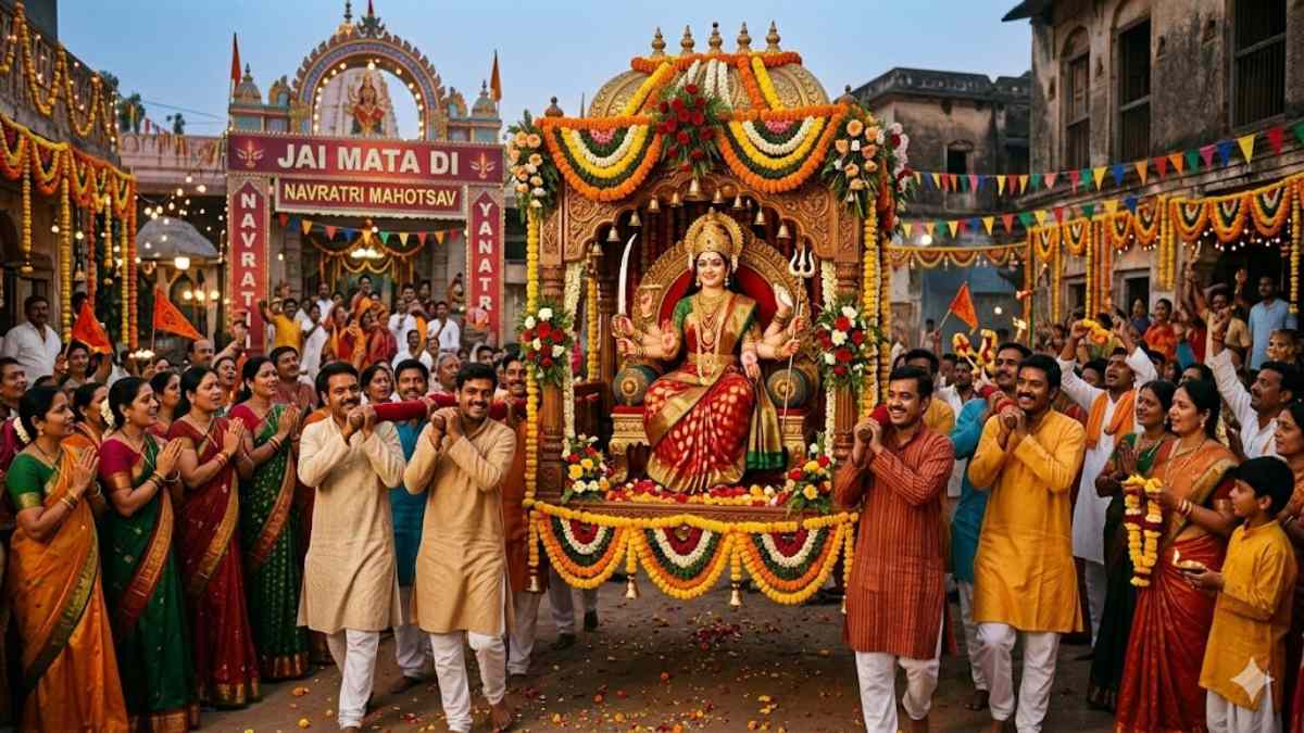 Chaitra Navratri 2026 : इस बार पालकी में बैठकर आएंगी माता, हर वाहन देता है आने वाले समय की परिस्थितियों का संकेत …