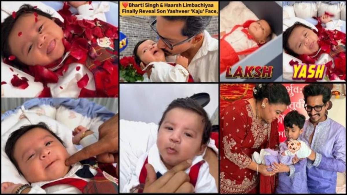 Bharti Singh और Haarsh Limbachiyaa ने छोटे बेटे काजू का फेस किया रिवील, फैंस को दिखाई पहली झलक …