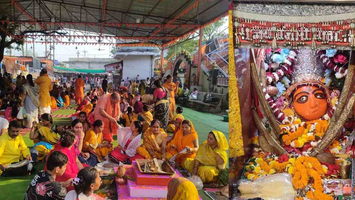 महाअष्टमी पर मंदिरों में आस्था का सैलाब, बंजारी मंदिर में नाग-नागिन की अनोखी मान्यता