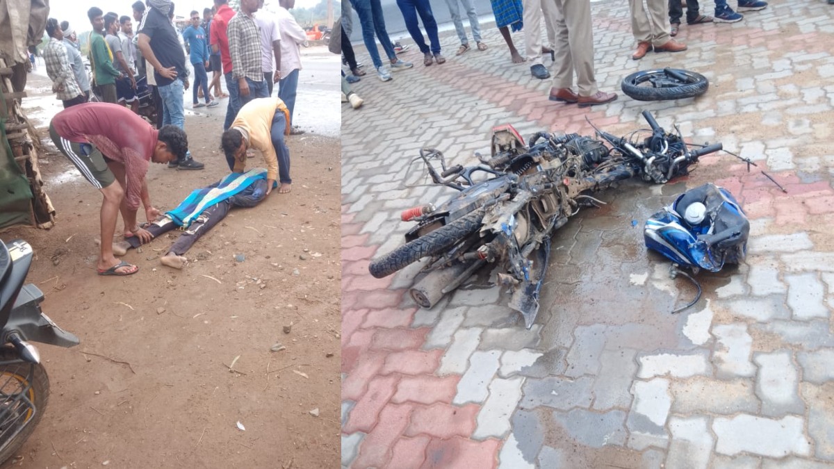 दो घरों का बुझा चिराग : पूर्व मंत्री के काफिले की फॉलो गाड़ी ने बाइक को मारी टक्कर, दो युवकों की मौत, देखें हादसे का Live Video…