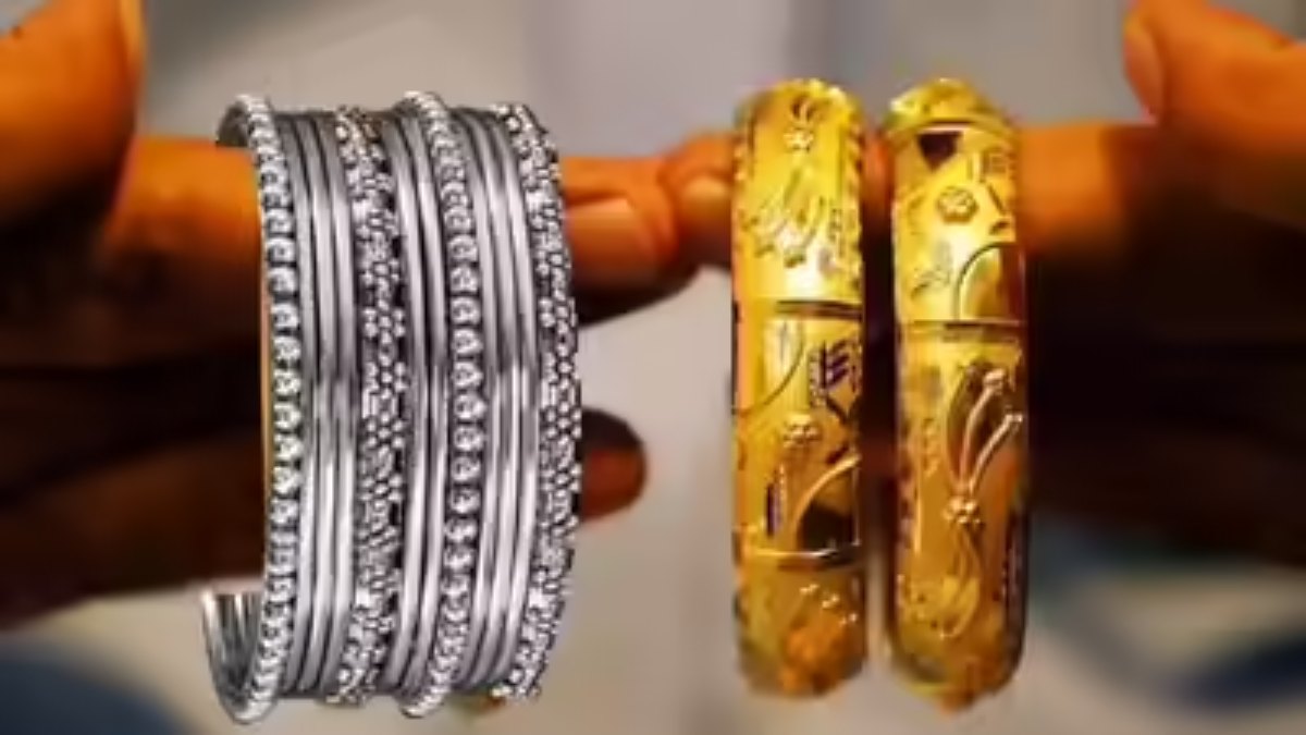 Gold Silver Price Today : सोने में फिर गिरावट, चांदी भी गिरी, जानिए अब कितना रह गया भाव ?