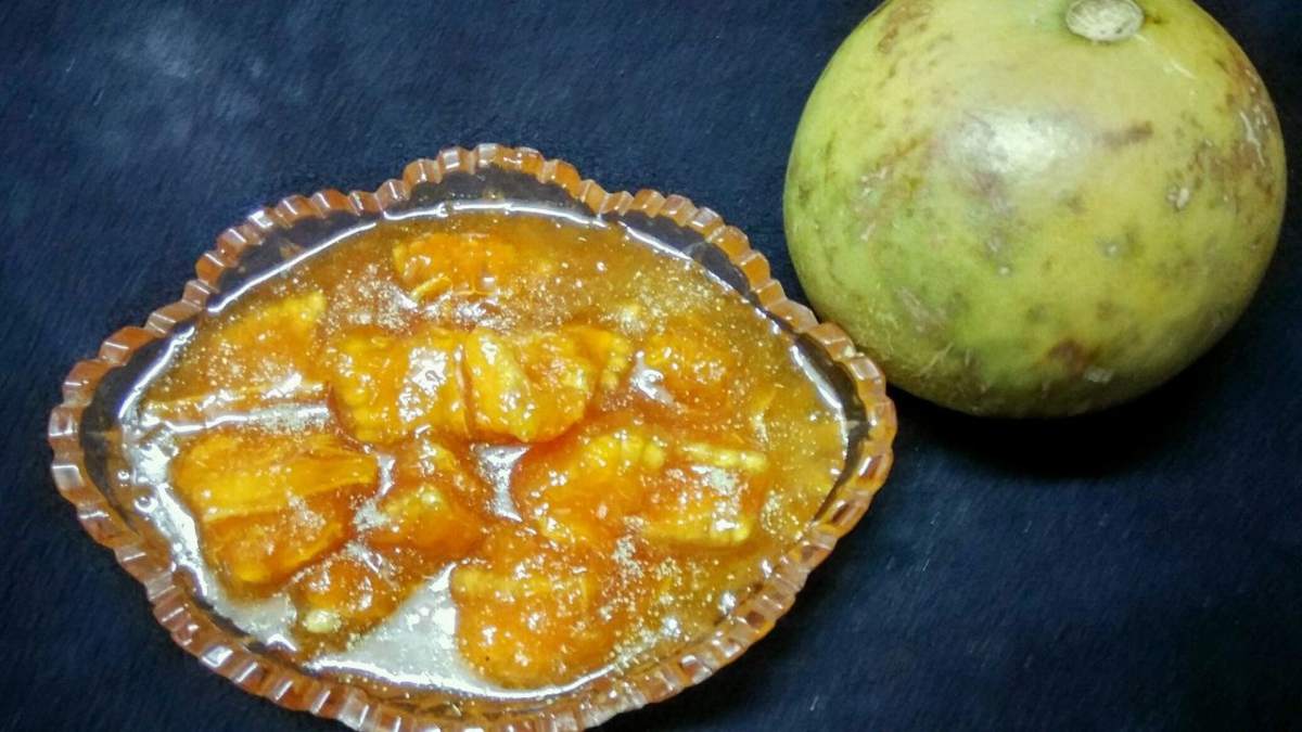 गर्मी में पेट को ठंडकता देता है बेल का मुरब्बा, यहां जाने गुड़ वाला बेल मुरब्बा बनाने की रेसिपी …