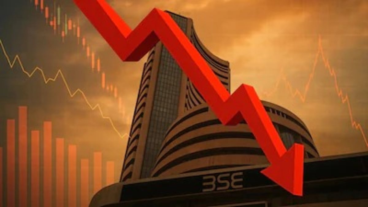 Share Market Update : सेंसेक्स में 1000 अंक की गिरावट, निफ्टी भी 350 अंक टूटा, ऑटो और बैंकिंग शेयर्स में बिकवाली