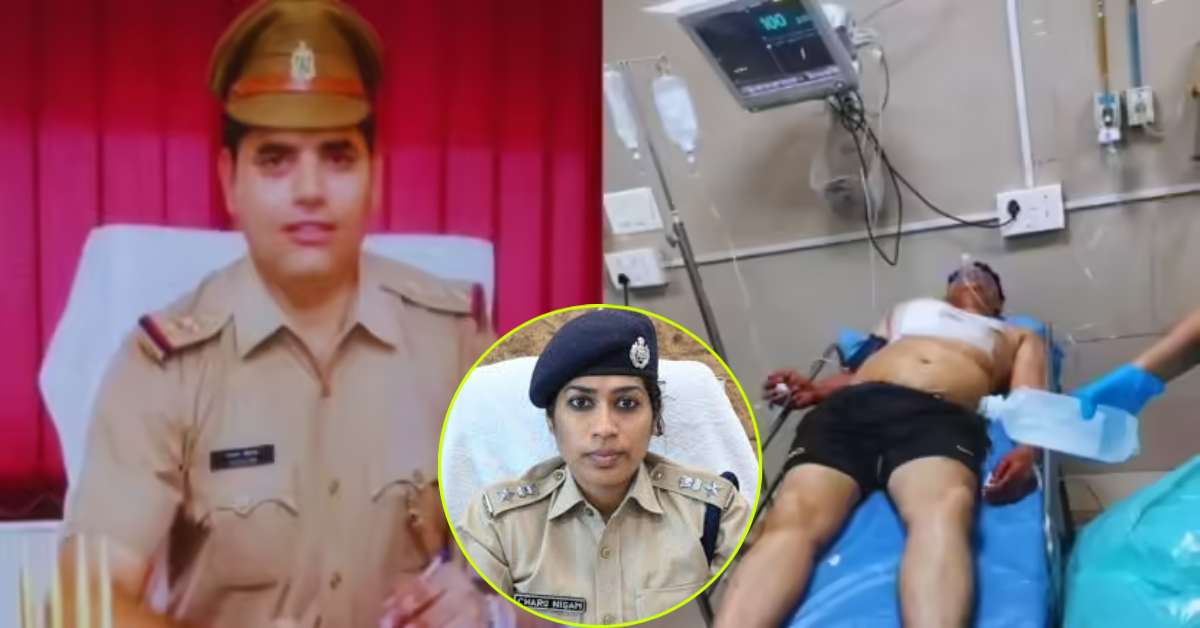 दुर्घटना या फिर… इंस्पेक्टर को आवास पर लगी गोली, SP-ADG ने किया निरीक्षण, छानबीन जारी