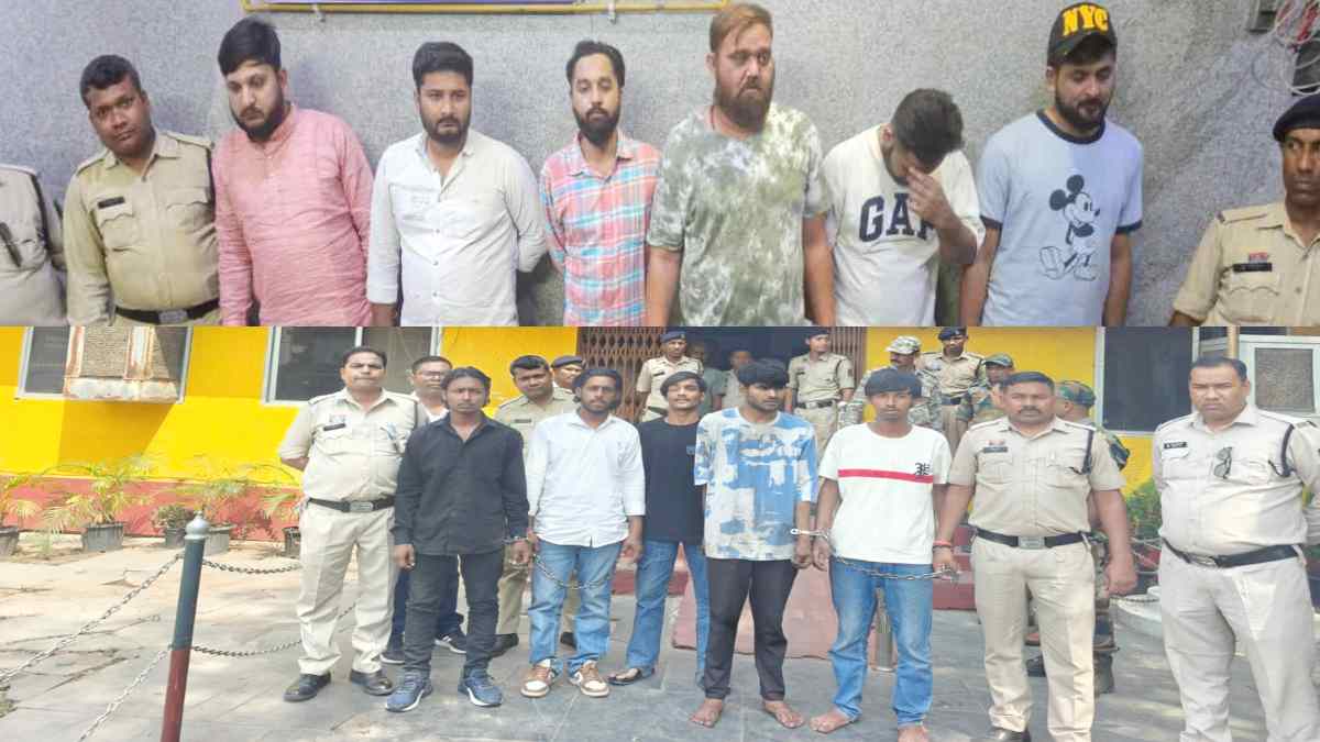 रायपुर में चाकूबाजी, पत्थरबाजी और हथियार लहराने वालों पर बड़ी कार्रवाई, 24 घंटे में 12 आरोपी गिरफ्तार