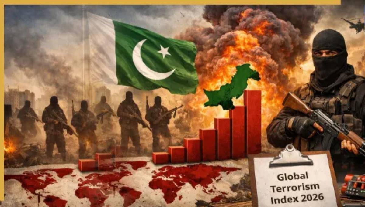 ‘आतंक का गढ़’ का सरताज बना बदहाल पाकिस्तान! Global Terrorism Index 2026 की सूची में, TTP सबसे खतरनाक संगठन बना