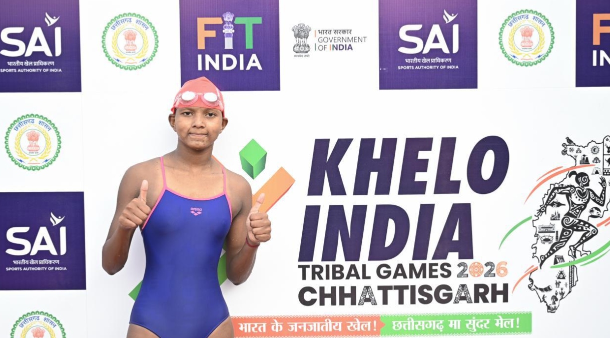 अंजलि मुंडा ने रचा इतिहास, बनीं खेलो इंडिया ट्राइबल गेम्स 2026 की पहली महिला स्वर्ण पदक विजेता