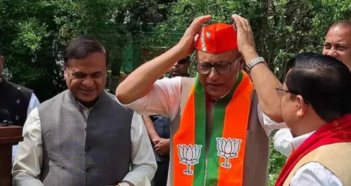 कांग्रेस को बहुत बड़ा झटका, लोकसभा सांसद बोरदोलोई BJP में हुए शामिल, CM हिमंता ने कहा कि हमारा लक्ष्य और अधिक कांग्रेस नेताओं को पार्टी में लाना हैं