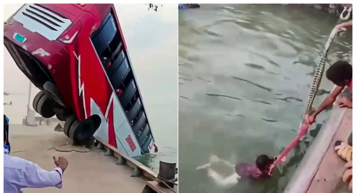 बांग्लादेश में बड़ा हादसा: ढाका लौट रही बस पद्मा नदी में समाई, 23 की मौत; 11 लोगों ने तैरकर जान बचाई