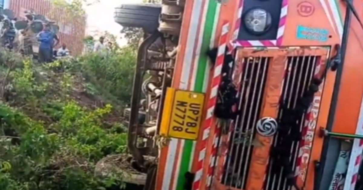 बुलंदशहर में रफ्तार का कहर, अनियंत्रित रोडवेज बस खाई में पलटी, फिर…