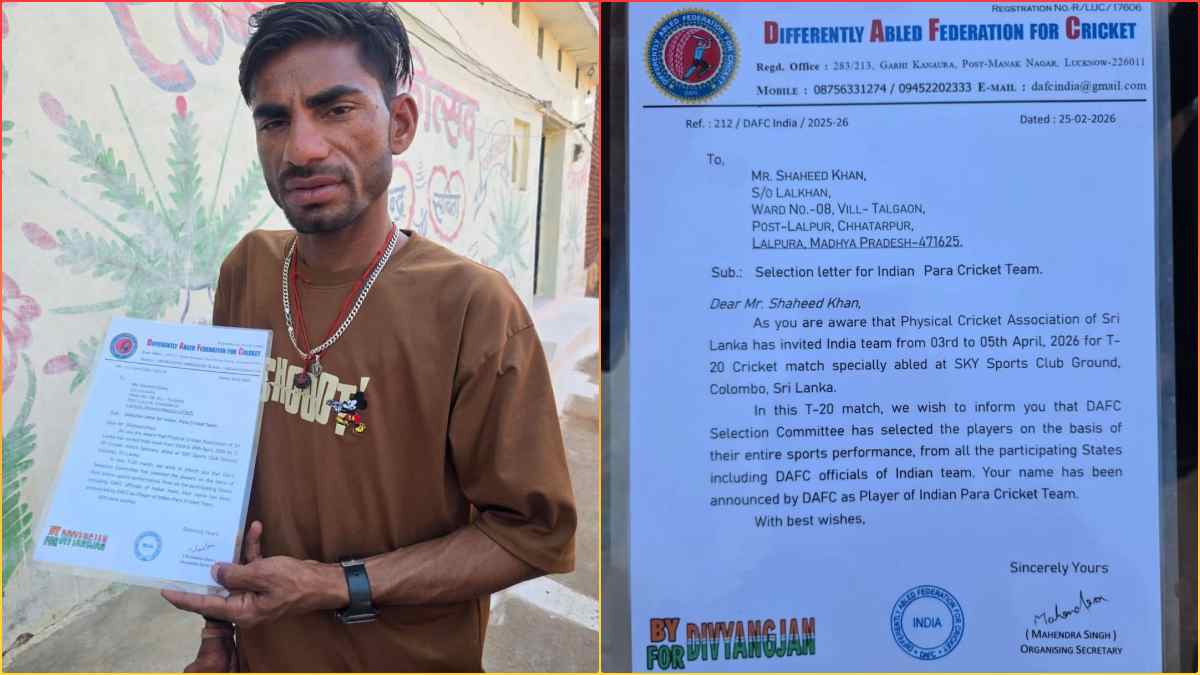 गांव-गांव बेची बर्फ और मां ने ईंट उठाकर की मजदूरी, अब MP के शहीद खान का राष्ट्रीय क्रिकेट टीम में हुआ चयन