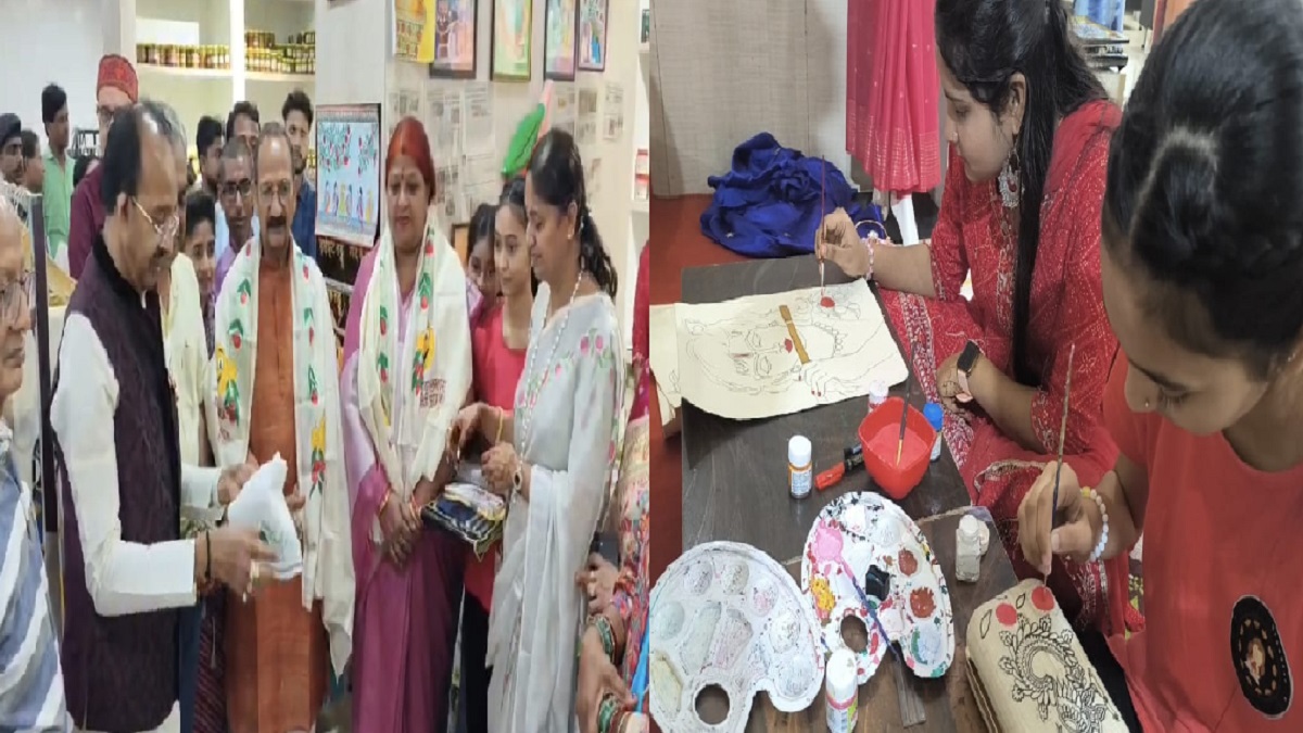 खुशखबरी: मुजफ्फरपुर की ‘लिचीपुरम आर्ट’ को नया मंच, खादी मॉल में खुला विशेष काउंटर, 48 उत्पादों की ब्रिकी चालू