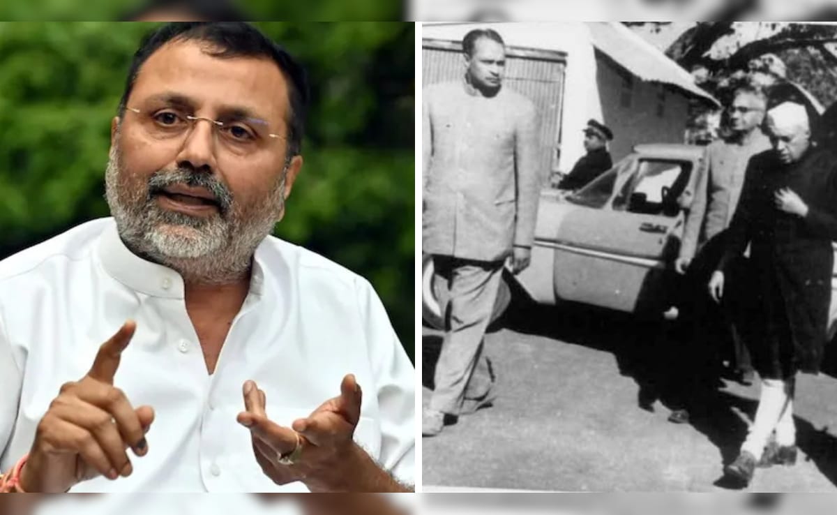 बीजू पटनायक विवाद पर निशिकांत दुबे का यू-टर्न, कहा-नेहरू-गांधी परिवार पर था निशाना