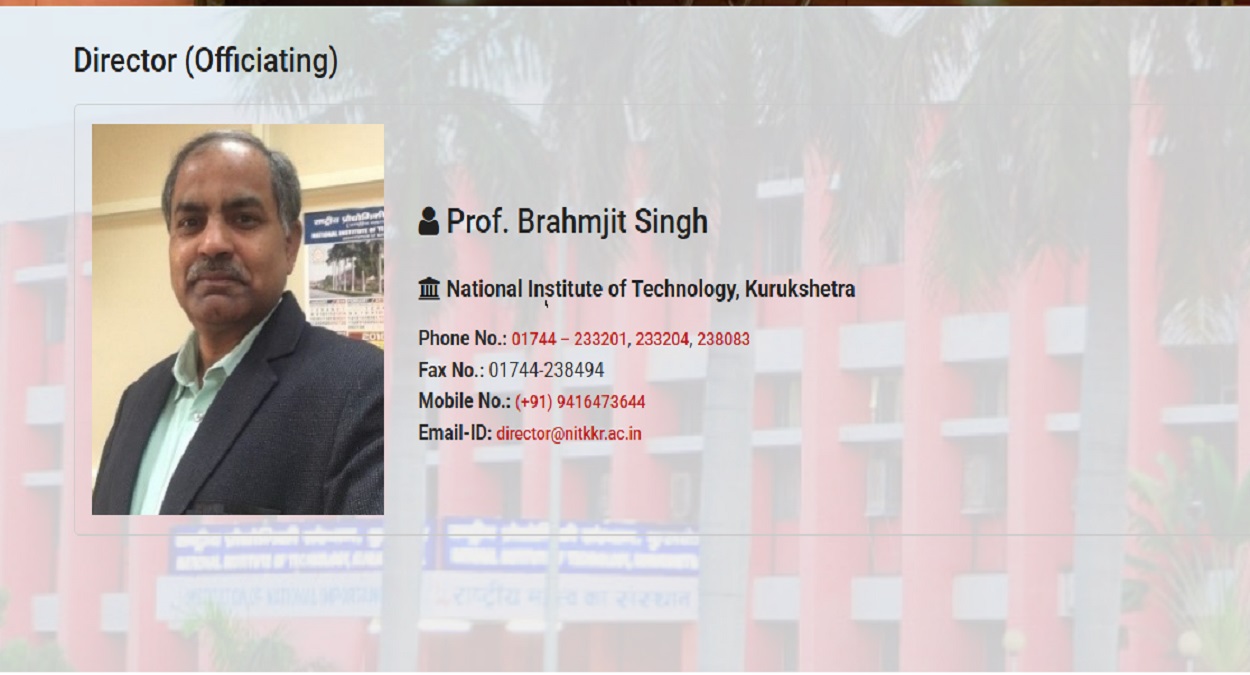 एक्शन में मंत्रालय: NIT कुरुक्षेत्र में 4 सुसाइड के बाद गिरी गाज, डायरेक्टर हटाए गए, जॉइंट रजिस्ट्रार सस्पेंड