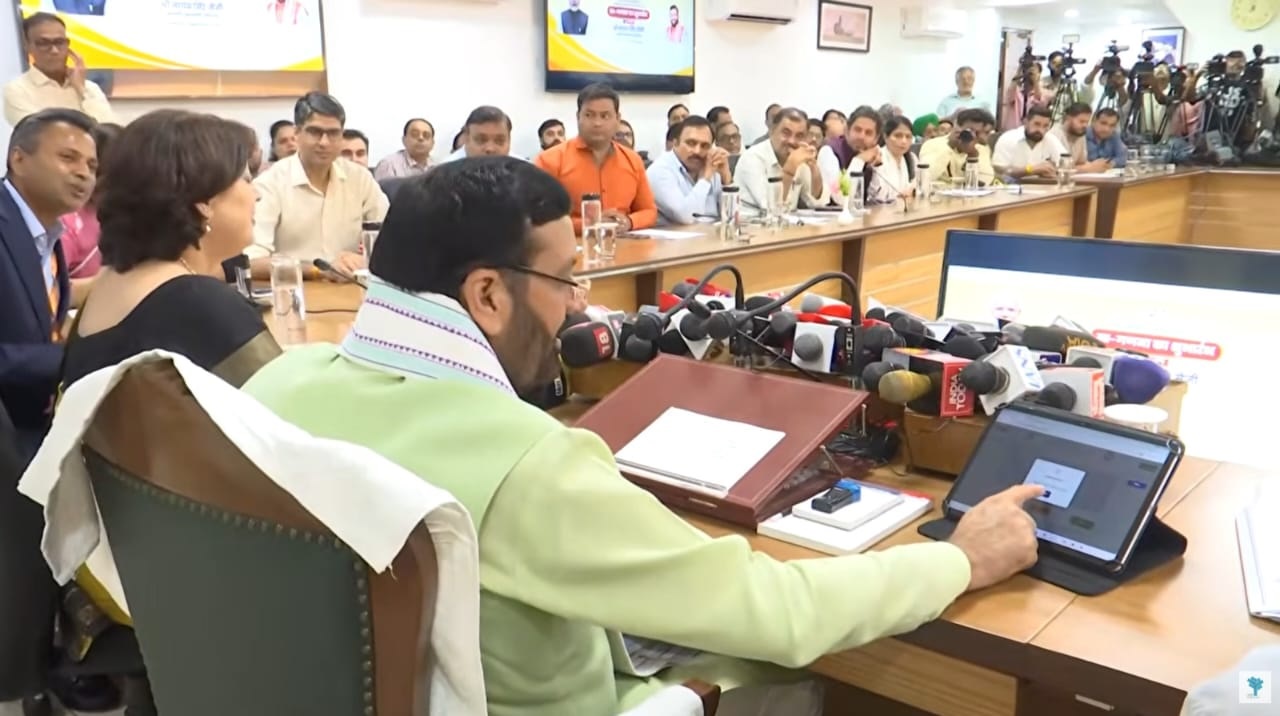 हरियाणा में डिजिटल जनगणना 2027 का आगाज, मुख्यमंत्री नायब सिंह सैनी ने स्वयं पंजीकरण कर की शुरुआत