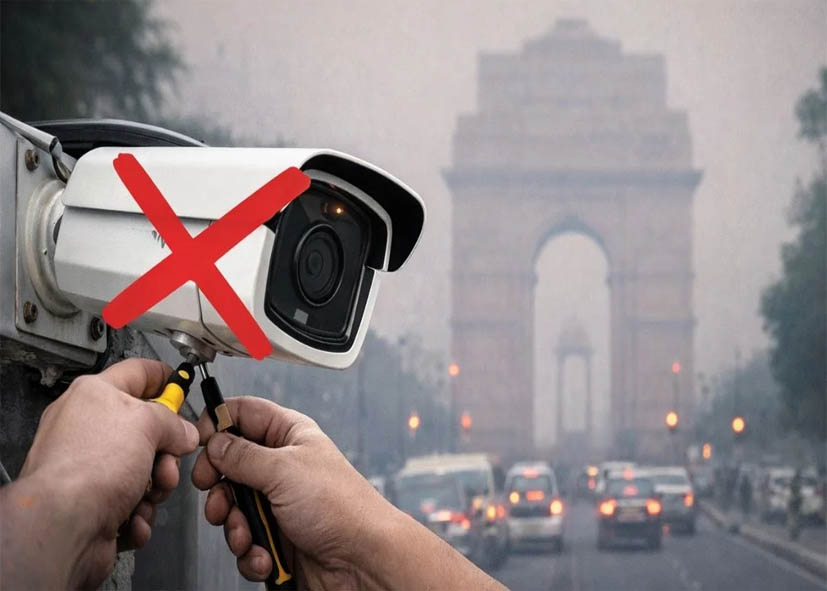 दिल्ली सरकार का बड़ा फैसला: राजधानी की सड़कों से हटेंगे 1.4 लाख चीनी CCTV कैमरे, राष्ट्रीय सुरक्षा को लेकर चिंताएँ