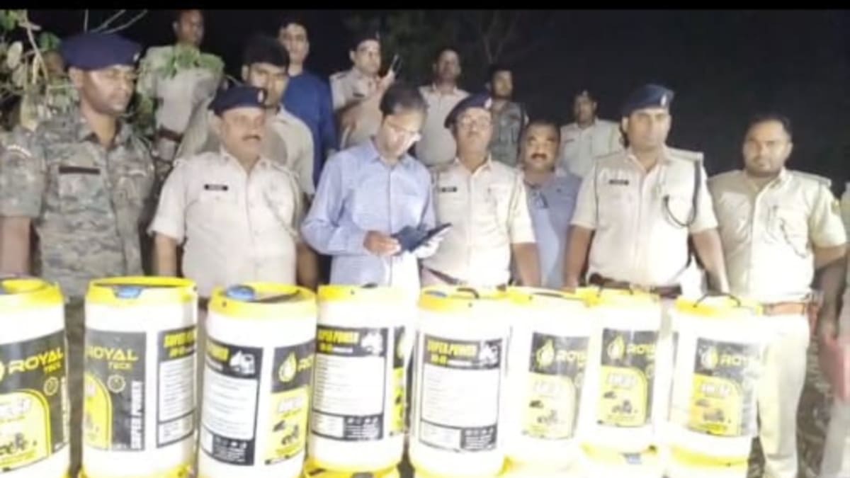 मोतिहारी में पुलिस का ऑपरेशन क्लीन, 24 घंटे में स्प्रिट की दूसरी बड़ी खेप बरामद